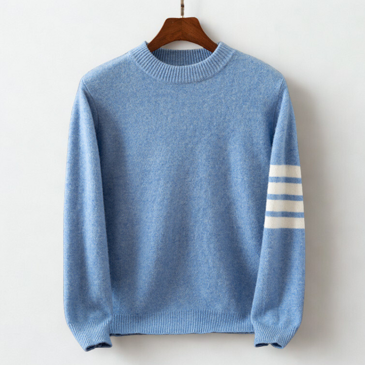 Pull Texturé Rayures Contrastées | Elvane