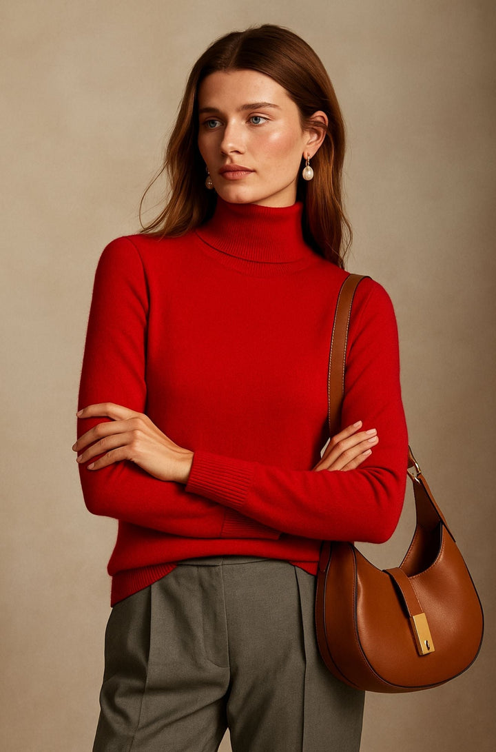 Pull à col roulé élégant pour femmes | Léana