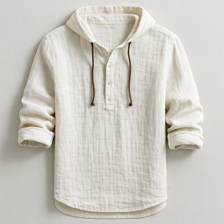 Chemise à capuche légère pour homme | Hudrien
