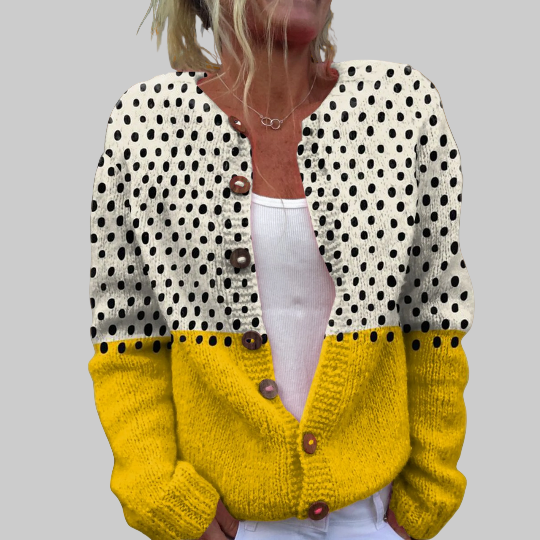 Cardigan doux à ouverture frontale pour femmes | Adele