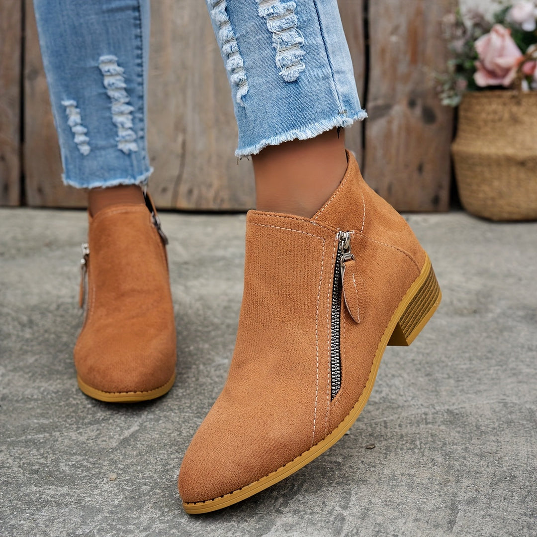 Bottes Modernes Confortables | Zippées