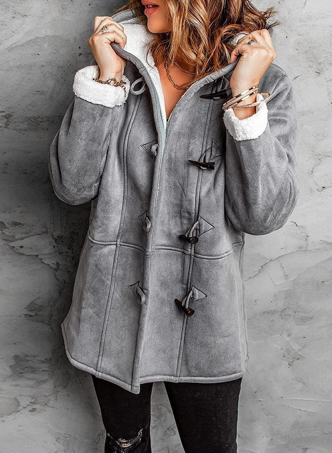 Élégant Manteau à Capuche | Style Moderne