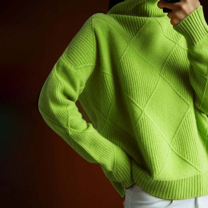 Tricot Automnal Raffiné | Pull Solenne