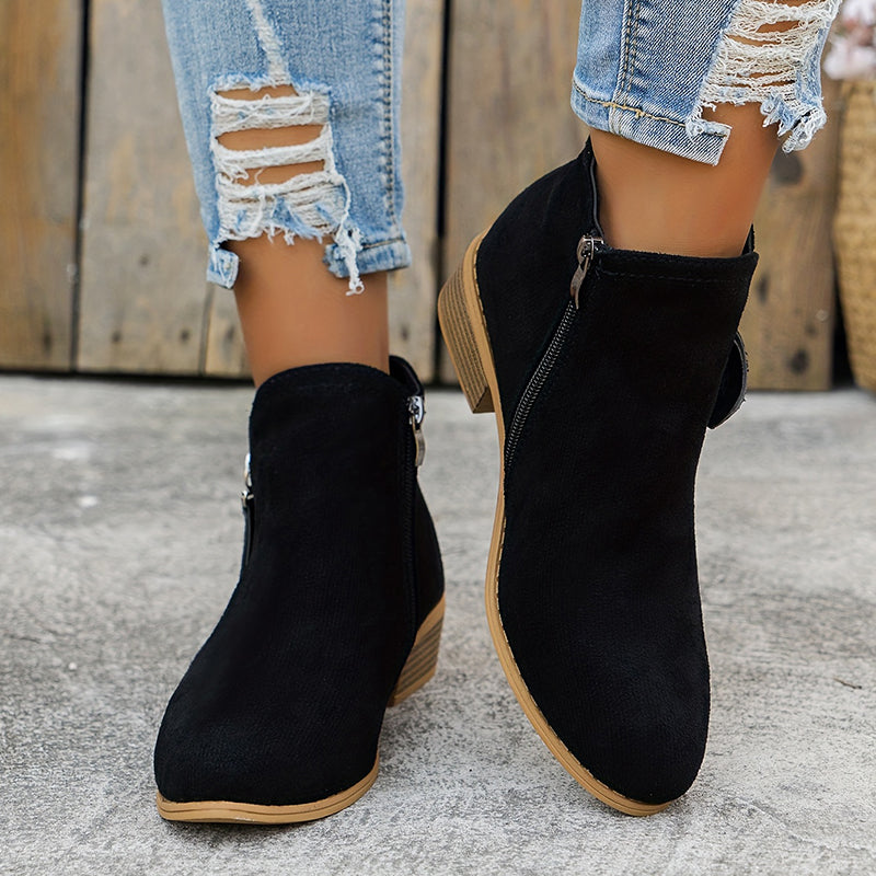 Bottes Modernes Confortables | Zippées