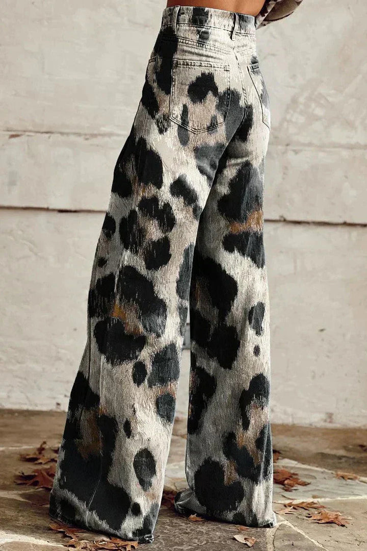 Pantalon Vintage À Taille Haute Pour Femme | Rosa