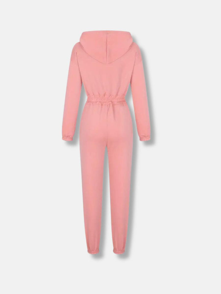 Combinaison ajustée zippée au style polyvalent