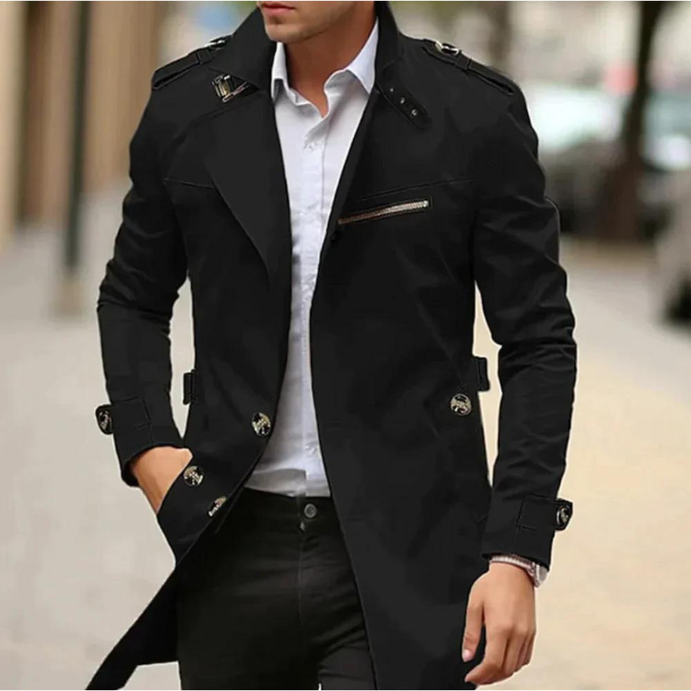 Trenchcoat Homme | Élégant Polyvalent
