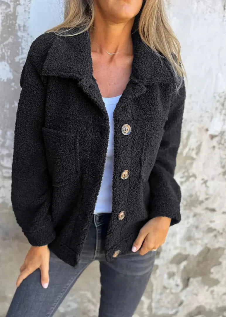 Veste Mi-Saison Avec Boutons Pour Femme | Katia