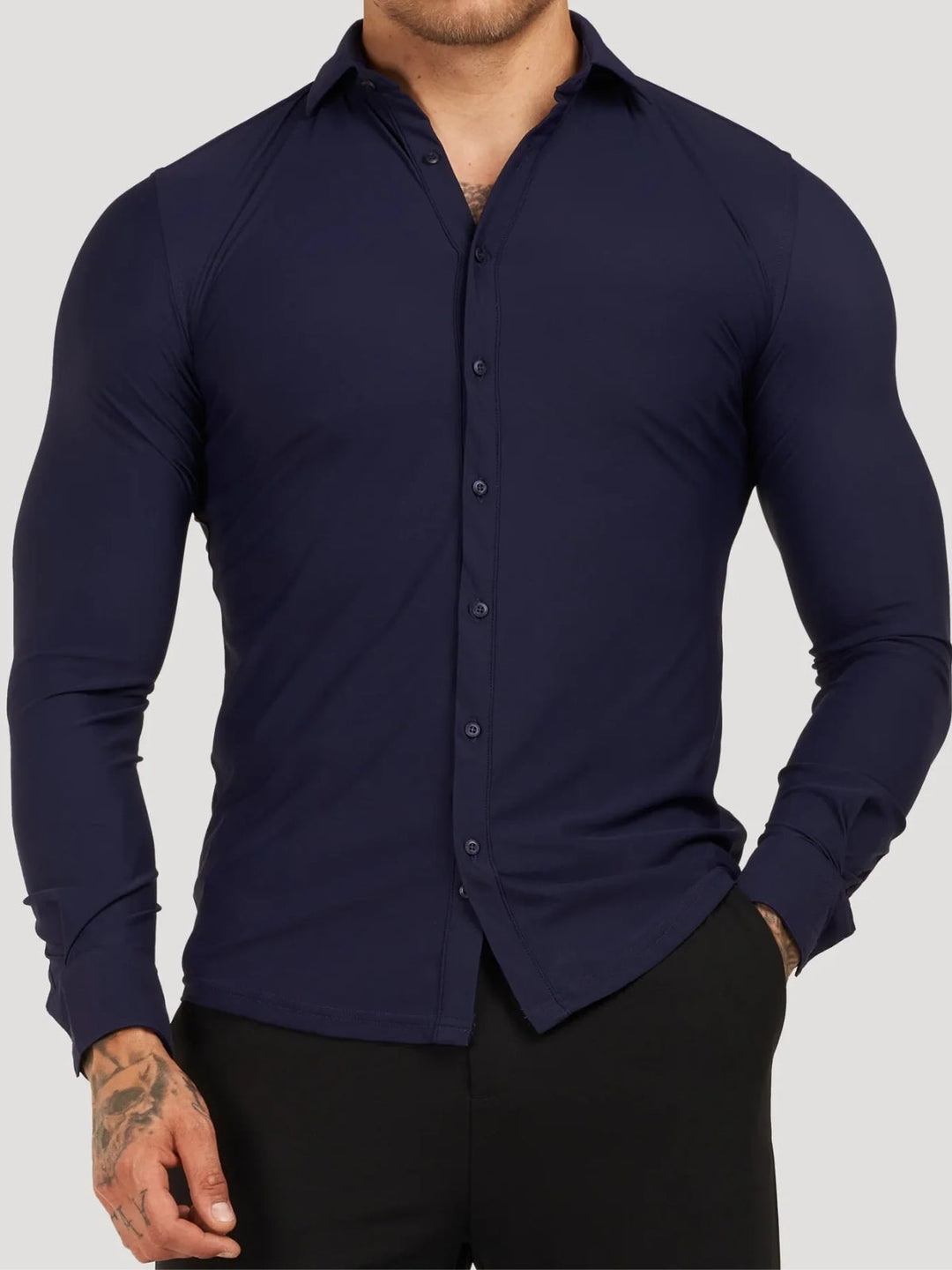 Chemise Stretch Sans Repassage pour Homme | Dorian
