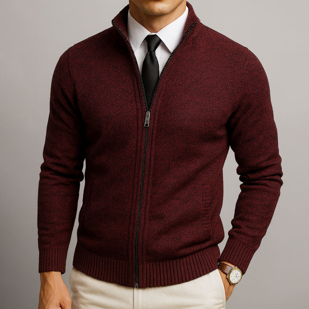 Cardigan Zippé Élégant | Lucien