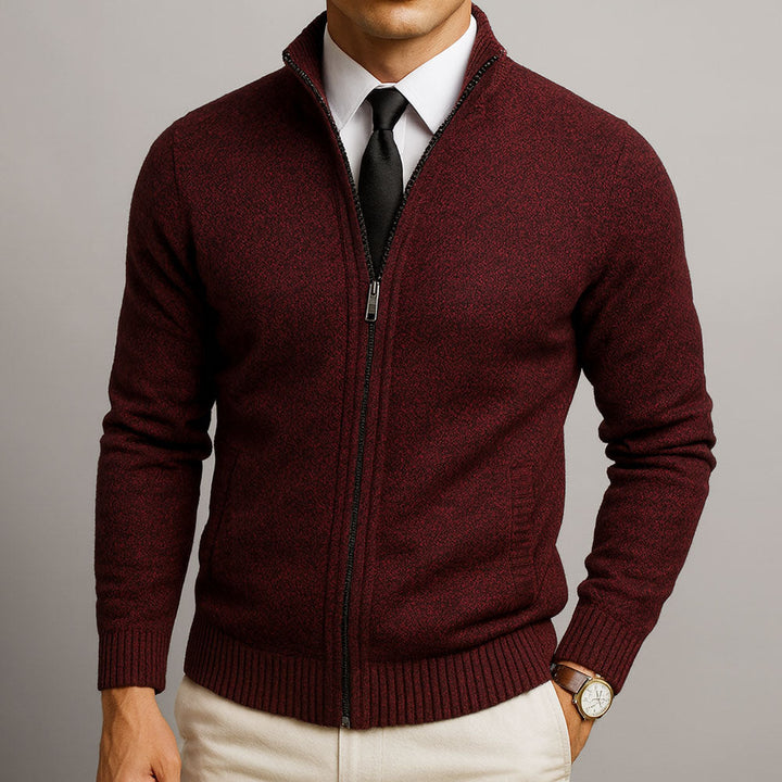 Cardigan Zippé Élégant | Lucien