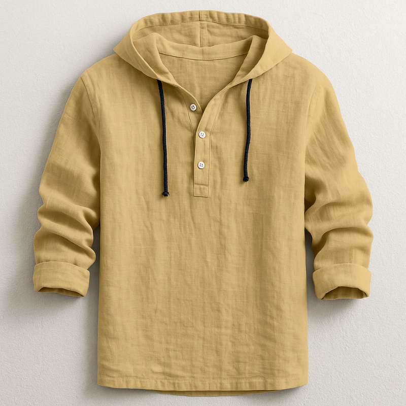 Chemise à capuche légère pour homme | Hudrien