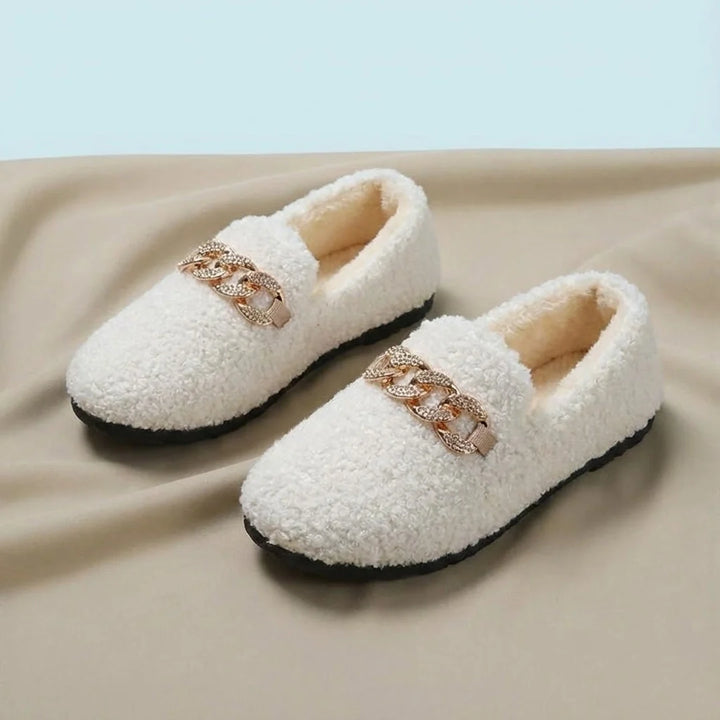 Pantoufles élégantes à silhouette enveloppante pour femme | Alba