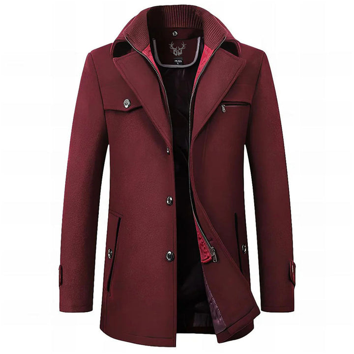 Manteau élégant à coupe moderne pour homme | Auren