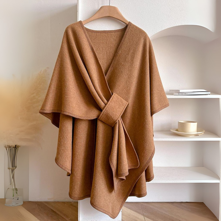 Châle Drapé Élégant pour Femme | Eliana