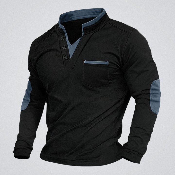Sweat-Shirt Col V Pour Homme | Mauro