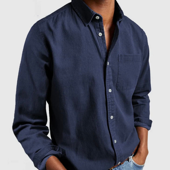 Chemise élégante boutonnée pour homme | Alvaris