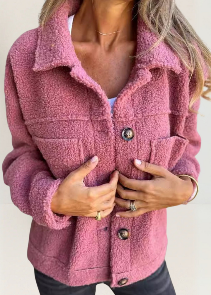 Veste Mi-Saison Avec Boutons Pour Femme | Katia