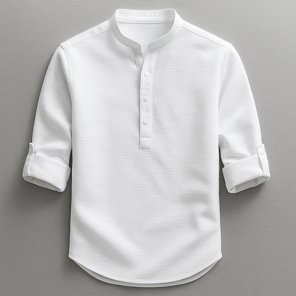 Chemise Henley Élégante avec Coupe Classique | Mavy