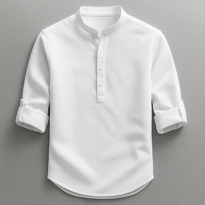 Chemise Henley Élégante avec Coupe Classique | Mavy