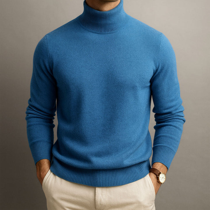 Pull col roulé élégant pour homme | Orvian