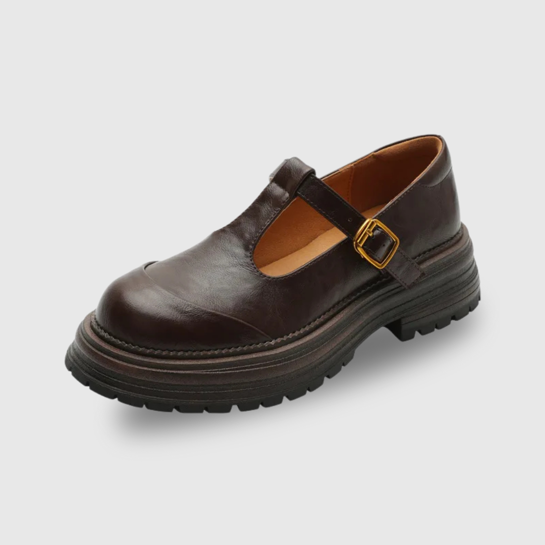 Ballerines Mary Jane T-bar Pour Femme | Farisse