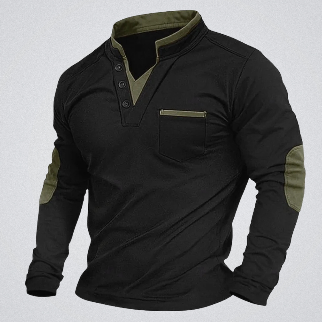 Sweat-Shirt Col V Pour Homme | Mauro