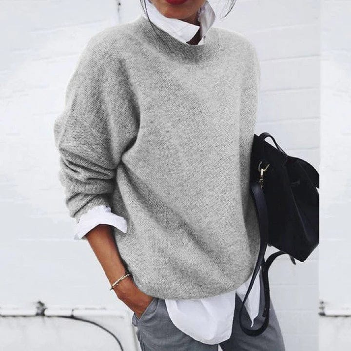 Pull Confortable À Manches Longues Pour Femme | Jolanda