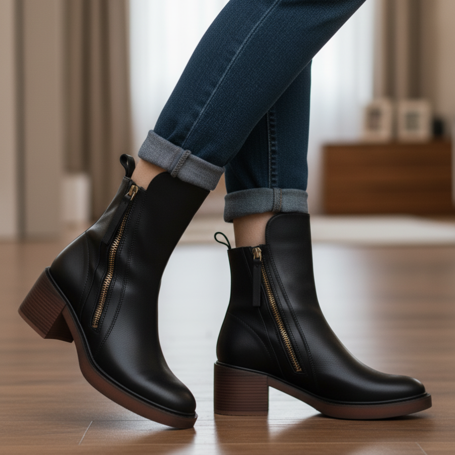 Bottes élégantes pour femmes avec talon confortable | Liora