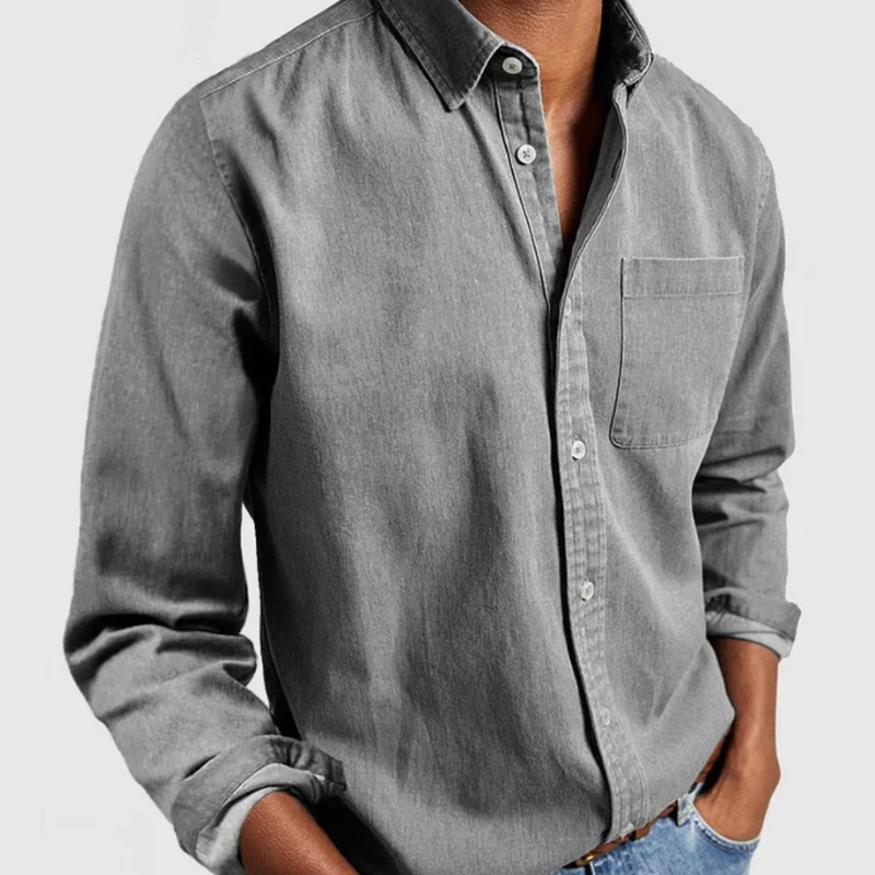 Chemise élégante boutonnée pour homme | Alvaris