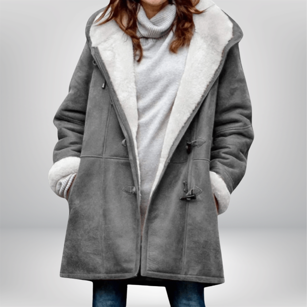 Manteau élégant à coupe ample pour femme | Léonie