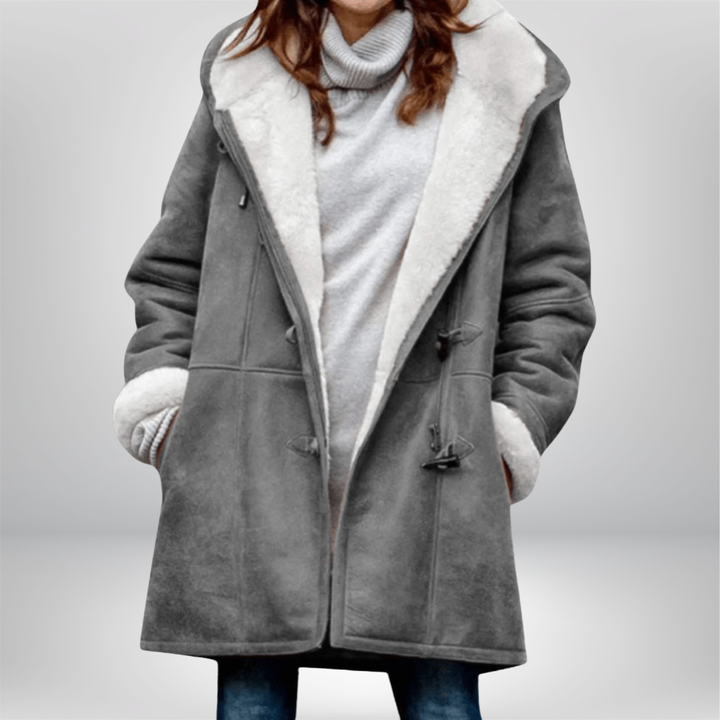 Manteau élégant à coupe ample pour femme | Léonie