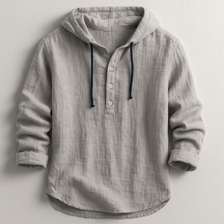 Chemise à capuche légère pour homme | Hudrien