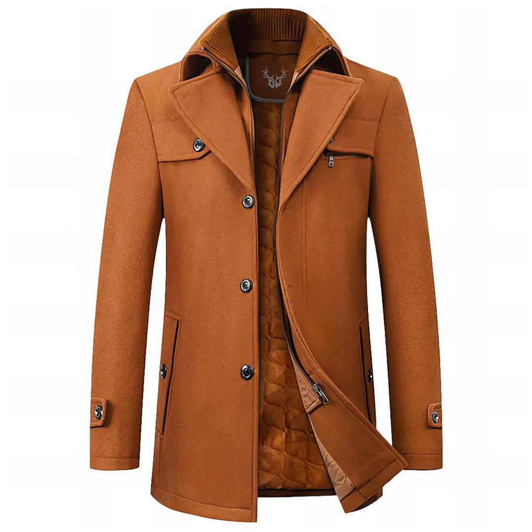 Manteau élégant à coupe moderne pour homme | Auren