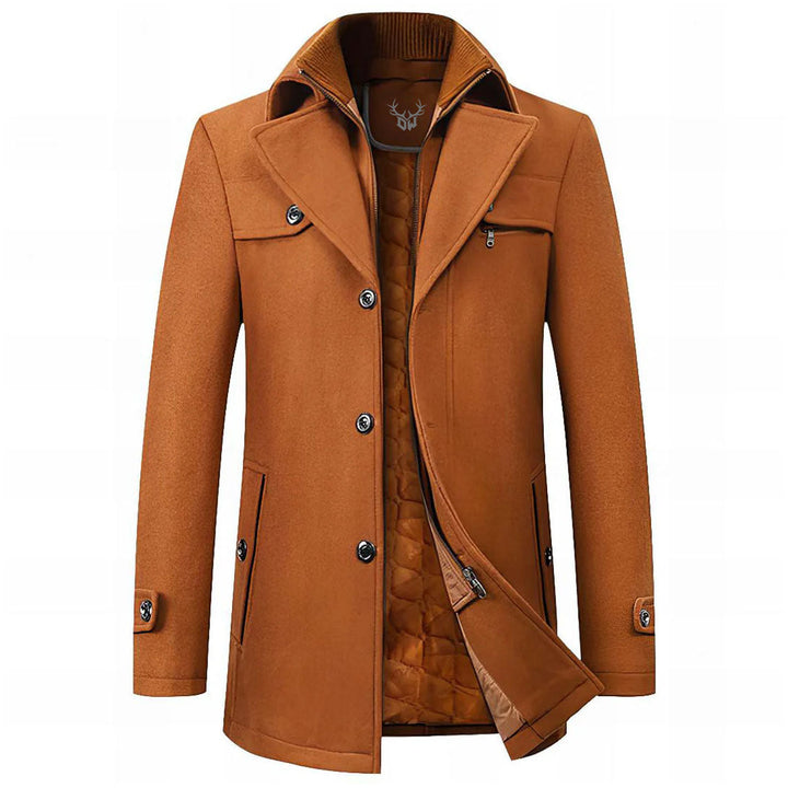 Manteau élégant à coupe moderne pour homme | Auren