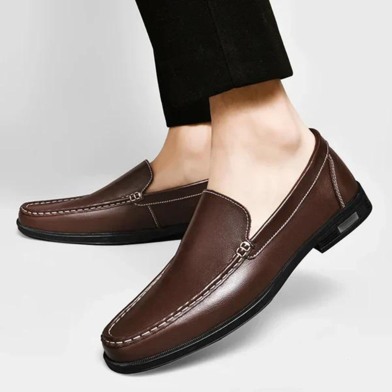 Valéran | Mocassins Homme en Cuir Italien Silhouette Classique