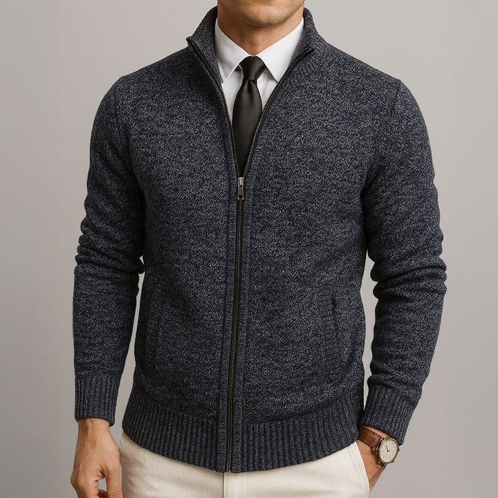 Cardigan Zippé Élégant | Lucien