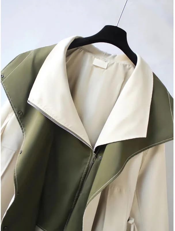 Veste bicolore à capuche pour femme | Vanna