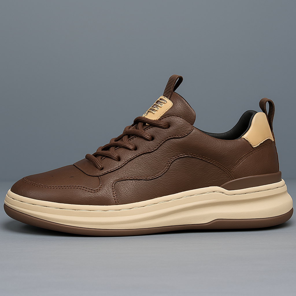 Baskets élégantes à lacets pour homme | Kaelron