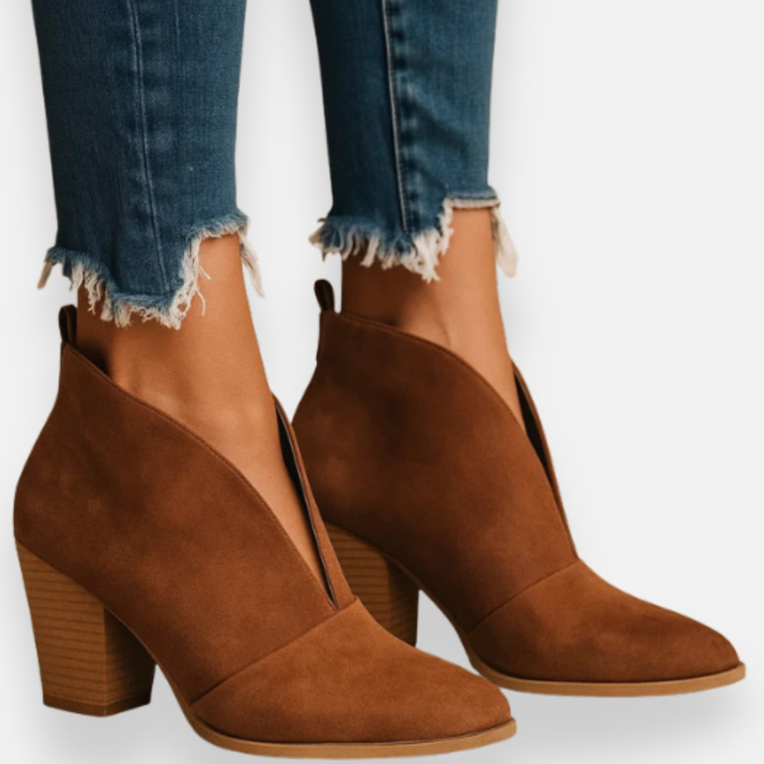 Bottines à Talon Élégantes Pour Femme | Aricie