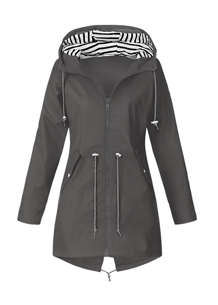 Veste Femme Imperméable Élégante | Automne