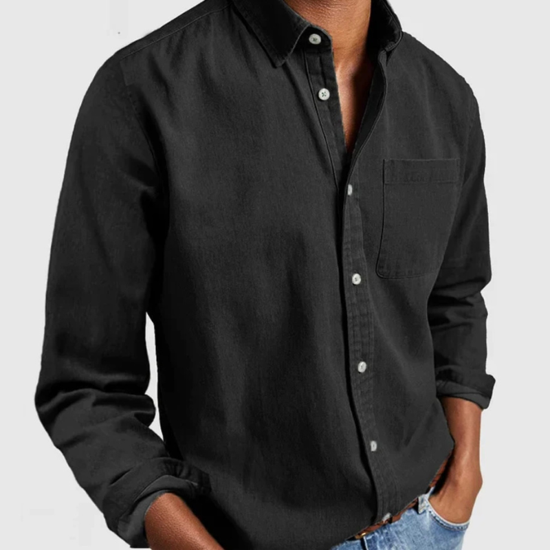 Chemise élégante boutonnée pour homme | Alvaris