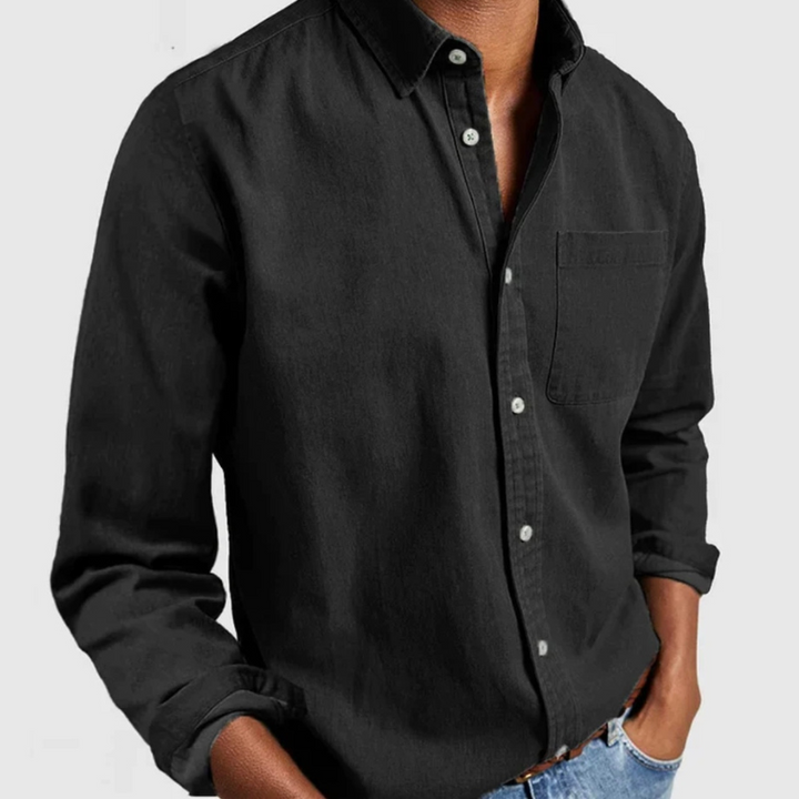 Chemise élégante boutonnée pour homme | Alvaris