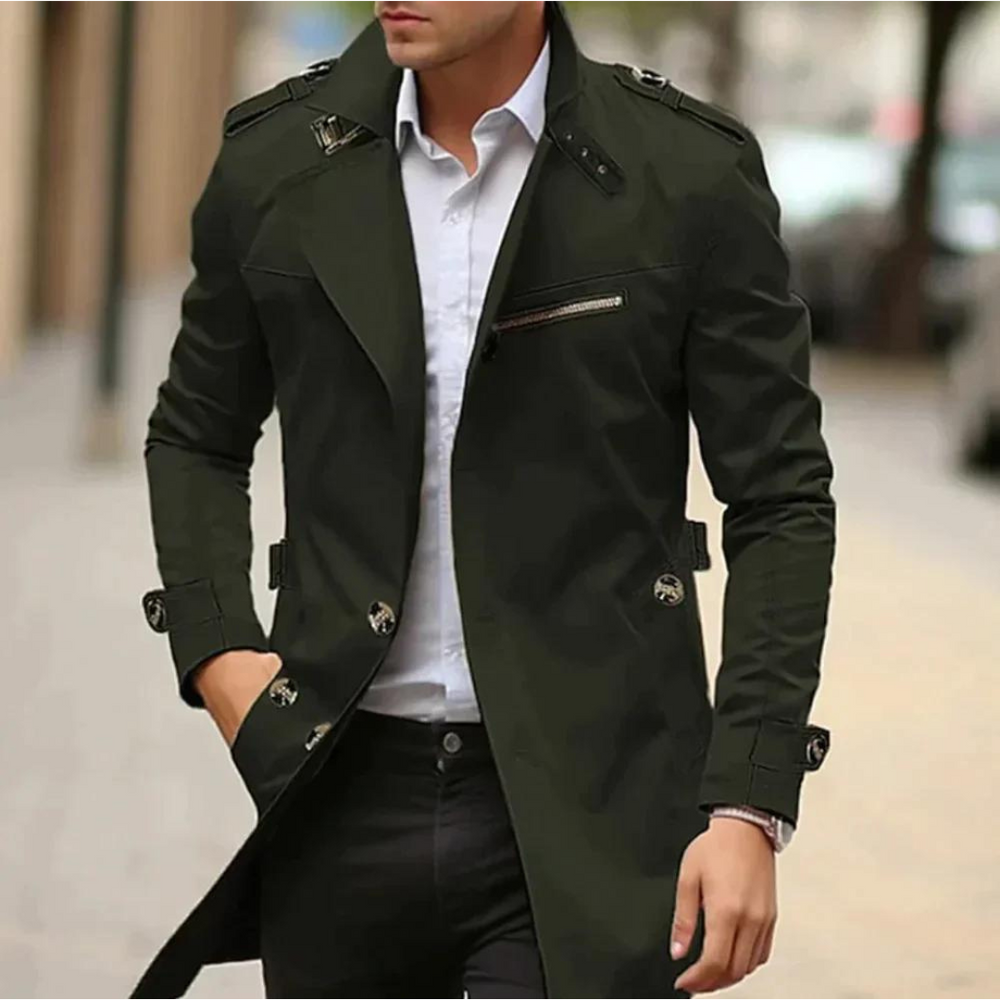 Trenchcoat Homme | Élégant Polyvalent