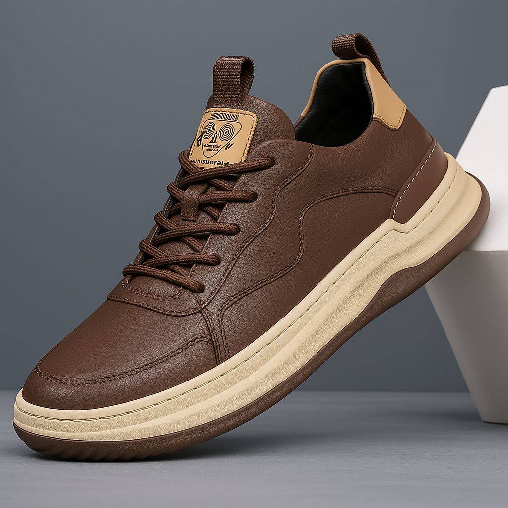 Baskets élégantes à lacets pour homme | Kaelron