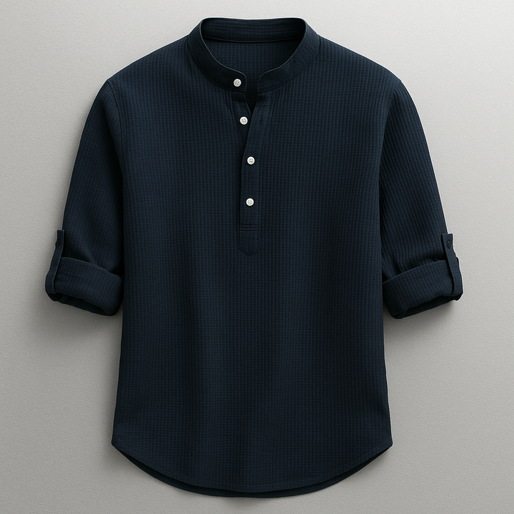 Chemise Henley Élégante avec Coupe Classique | Mavy
