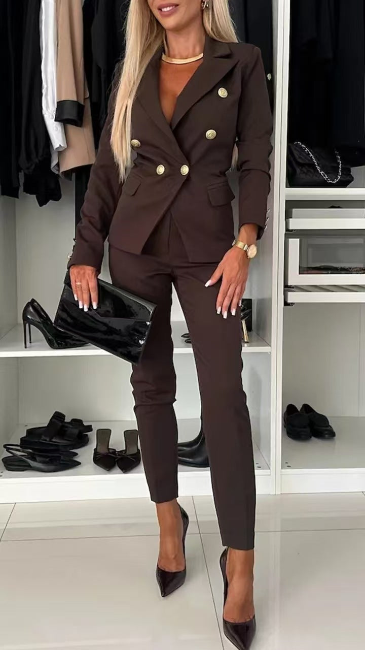 Tailleur Femme Deux-Pièces | Slim & Élégant