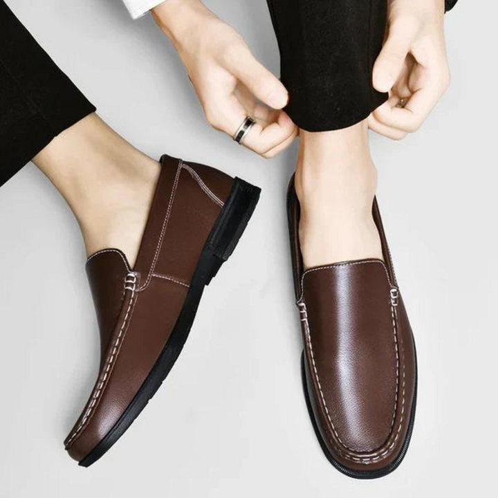 Valéran | Mocassins Homme en Cuir Italien Silhouette Classique