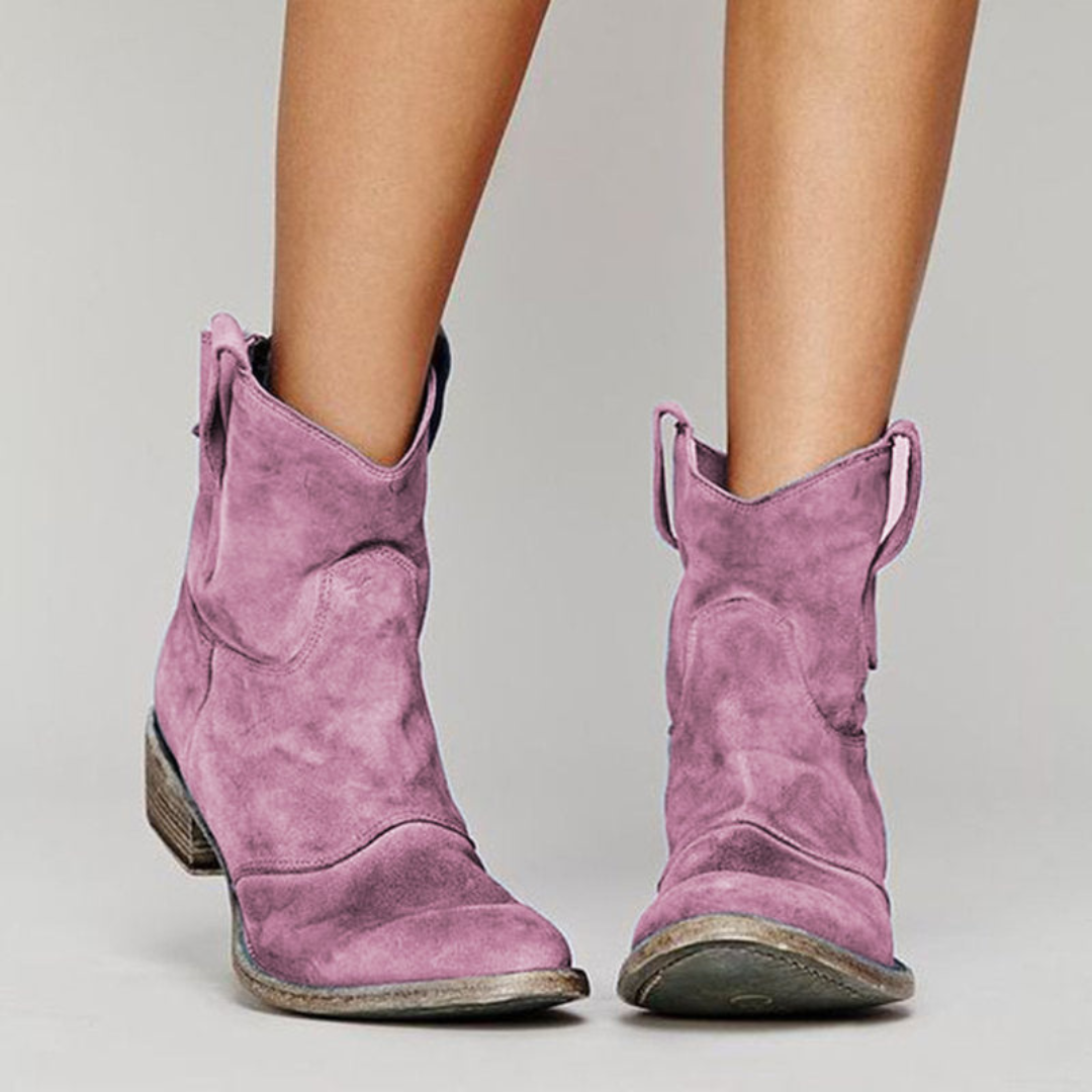 Bottines Femme Élégantes Western | Confort
