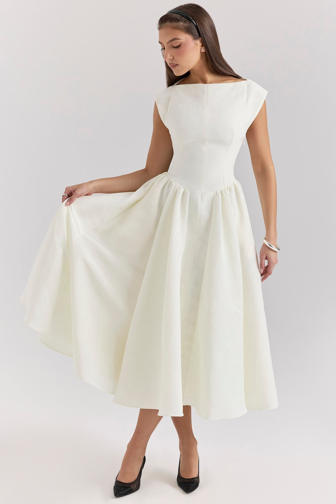 Robe fluide élégante pour femme